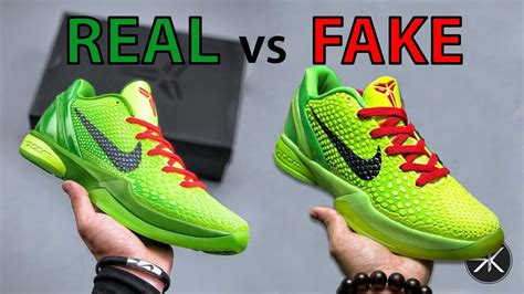 replica kobe shoes|fake kobe 6 grinches.